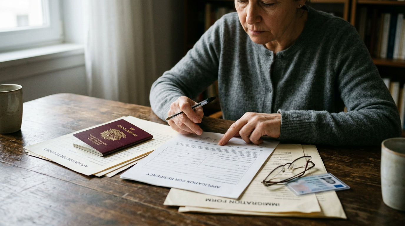 Infermiera con diploma estero prepara i documenti per il riconoscimento professionale in Svizzera